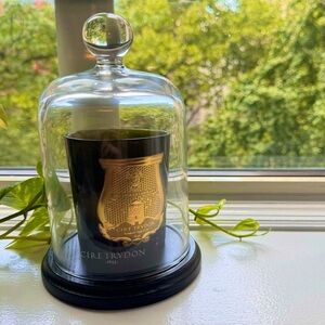 Cire Trudon glass cloche /candle cover